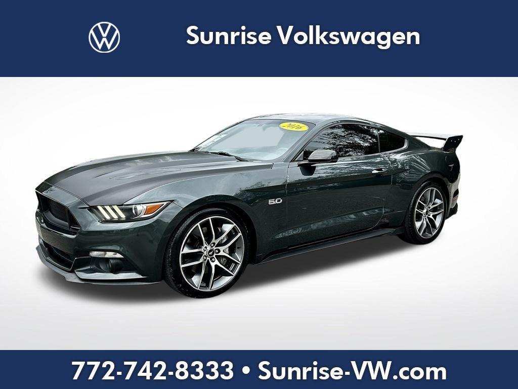 used 2016 Ford Mustang car, priced at $18,595