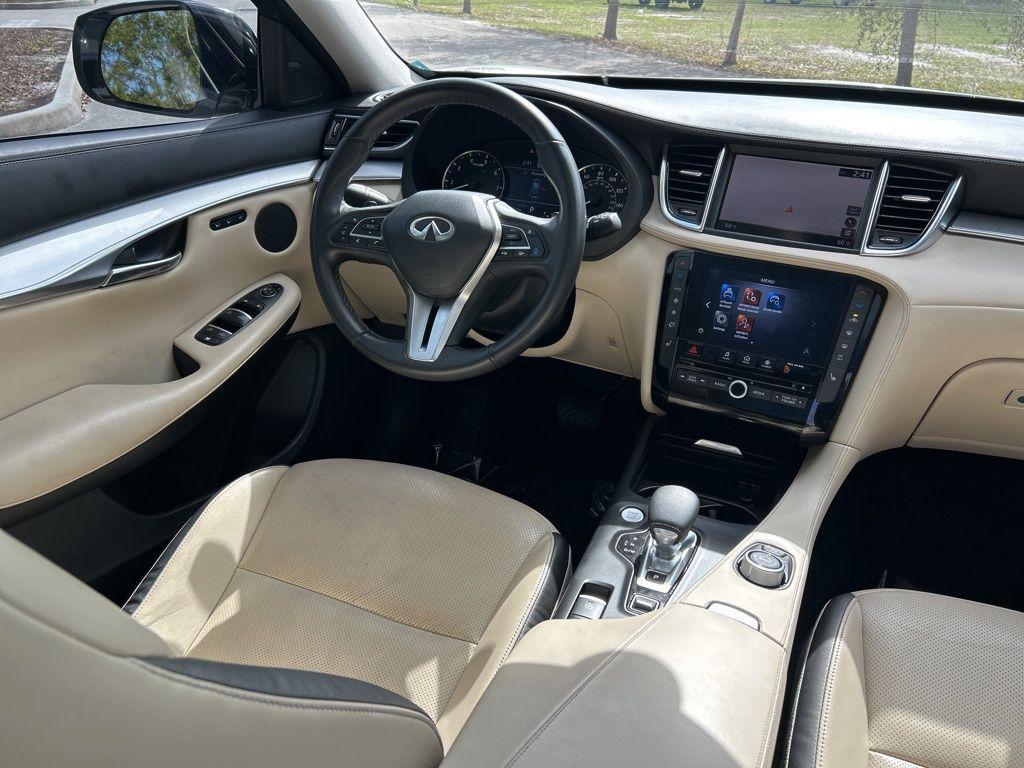 used 2021 INFINITI QX50 car, priced at $22,995