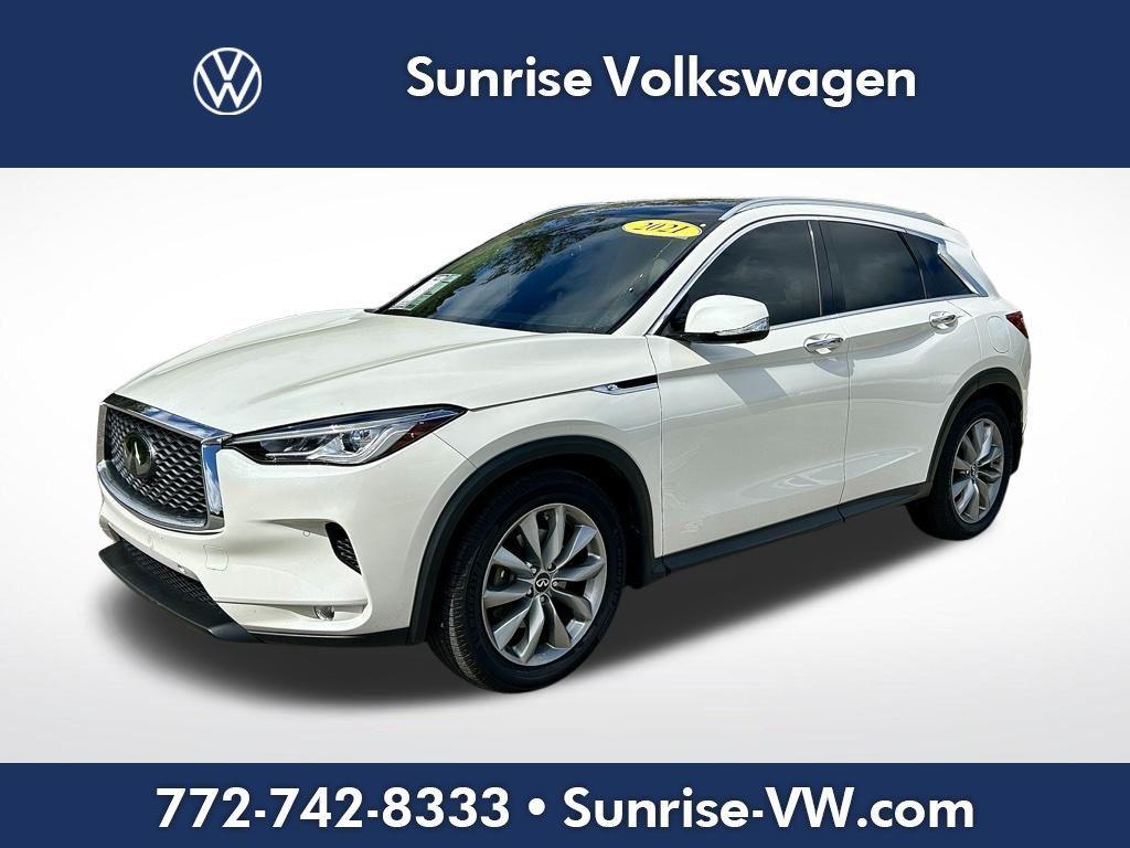 used 2021 INFINITI QX50 car, priced at $22,995