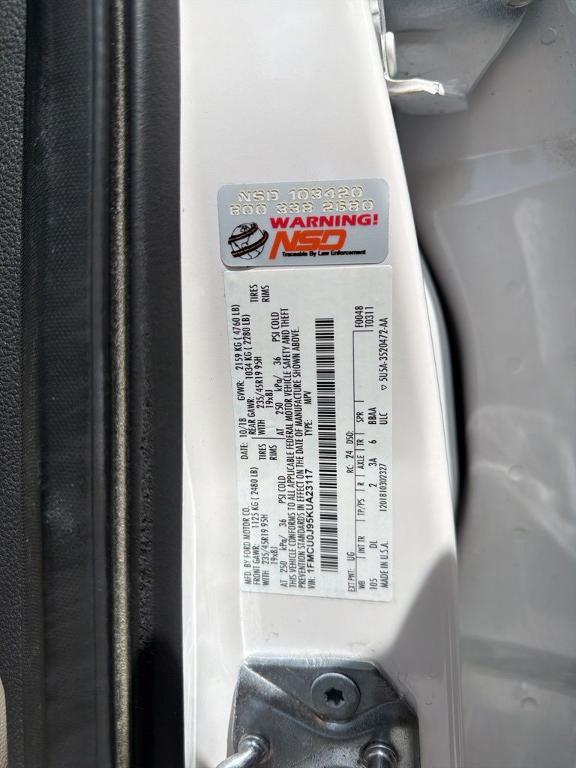 used 2019 Ford Escape car, priced at $14,659