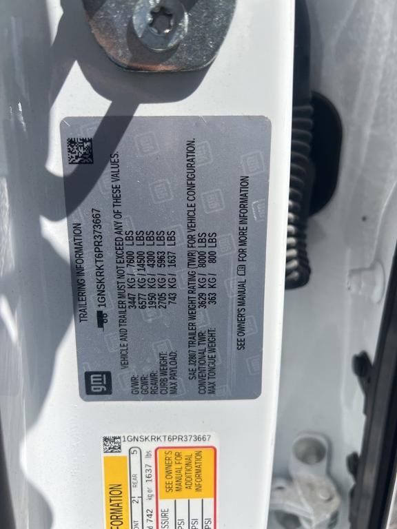 used 2023 Chevrolet Tahoe car, priced at $58,735