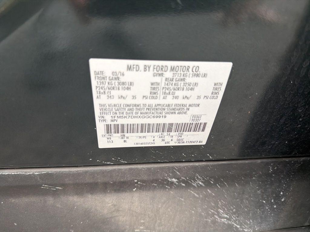 used 2016 Ford Explorer car, priced at $9,598