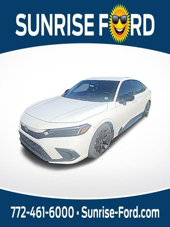 used 2022 Honda Civic car, priced at $18,297