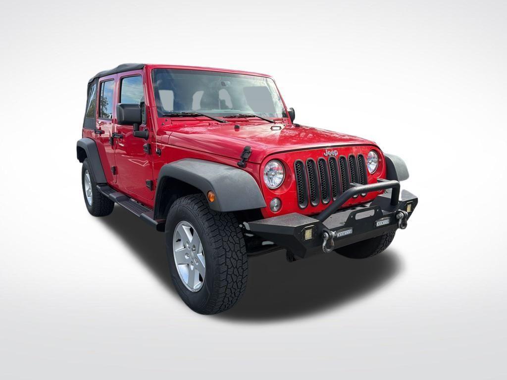 used 2018 Jeep Wrangler JK Unlimited car, priced at $14,199