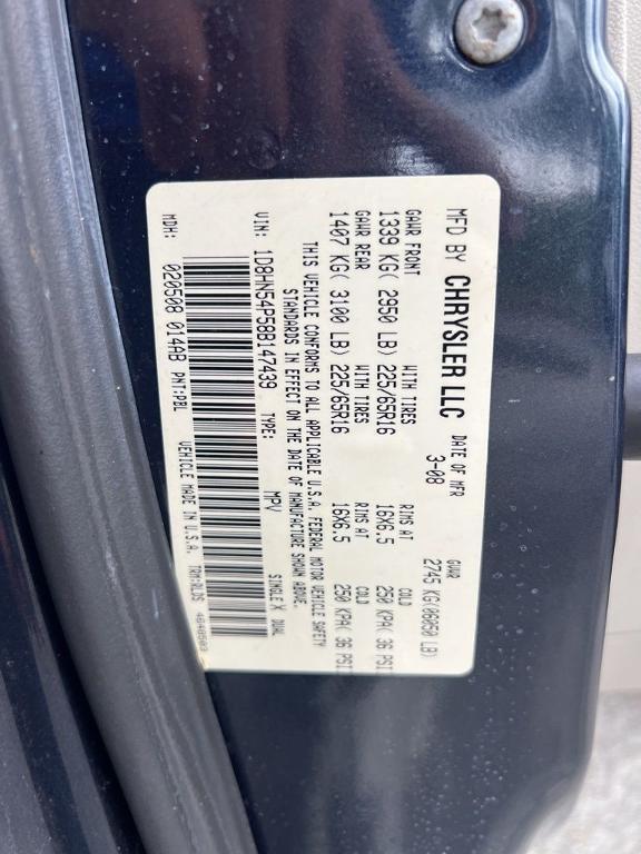 used 2008 Dodge Grand Caravan car, priced at $4,499