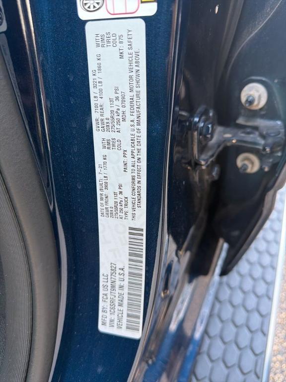 used 2021 Ram 1500 car, priced at $31,790