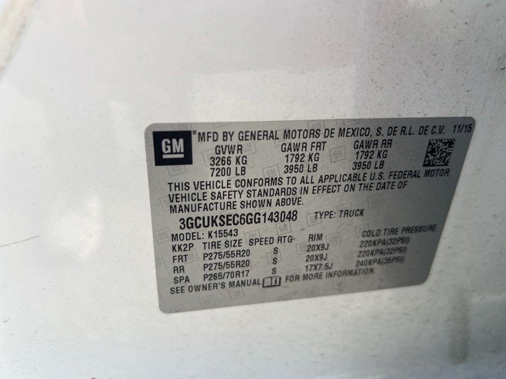 used 2016 Chevrolet Silverado 1500 car, priced at $21,735