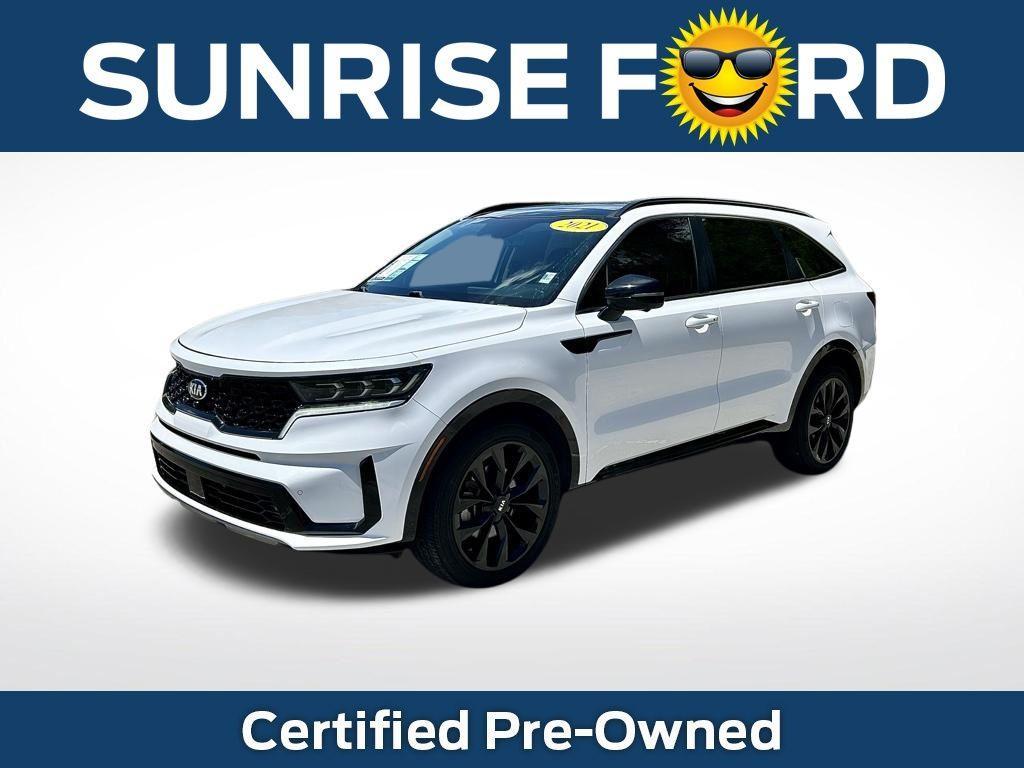 used 2021 Kia Sorento car, priced at $17,497