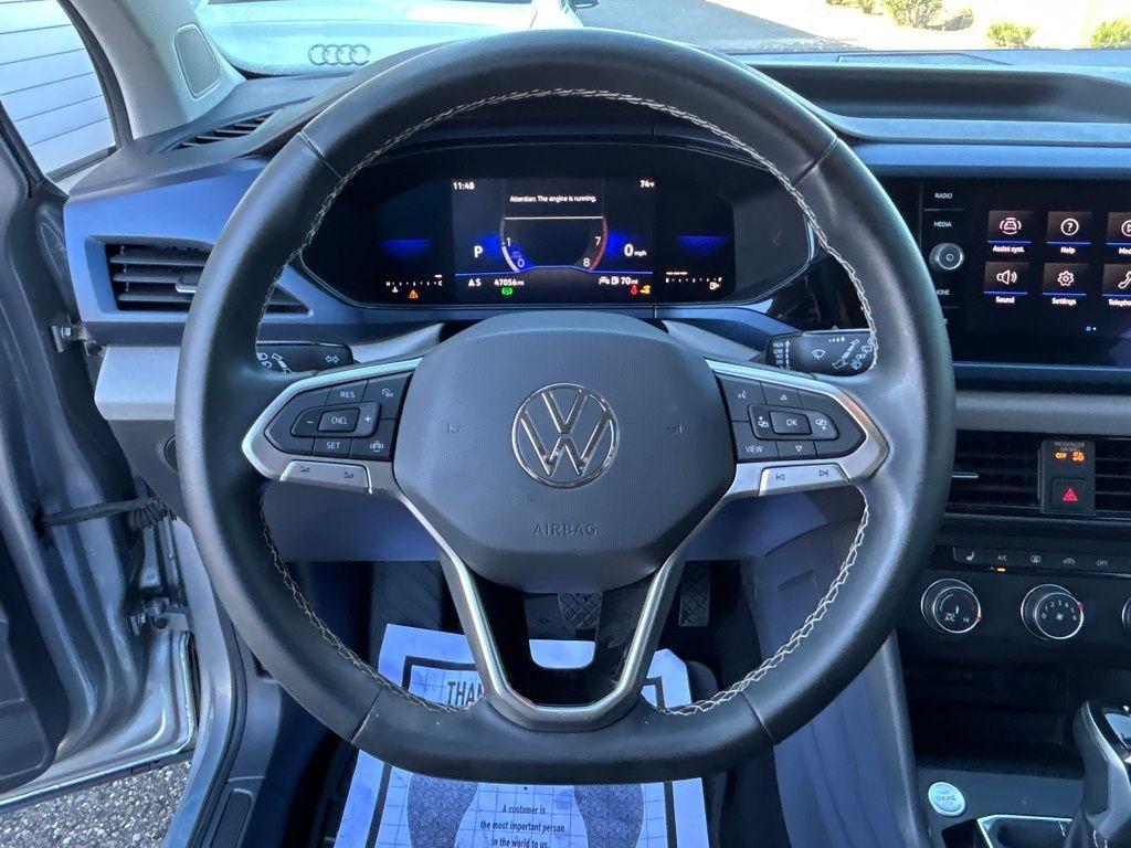 used 2022 Volkswagen Taos car, priced at $17,497