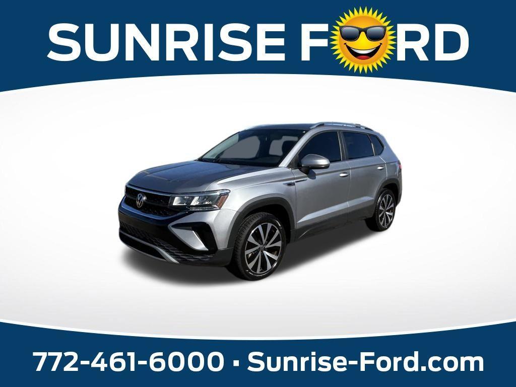 used 2022 Volkswagen Taos car, priced at $17,497