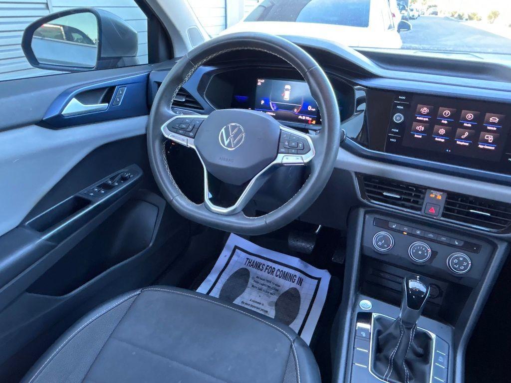 used 2022 Volkswagen Taos car, priced at $17,497