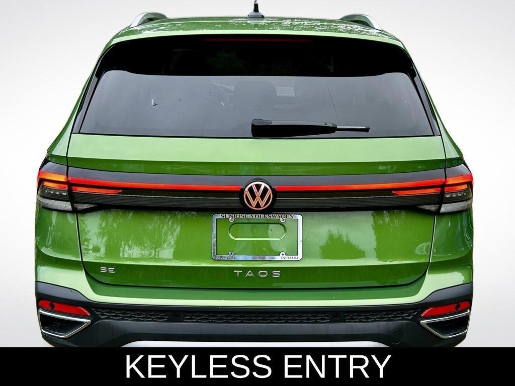 used 2025 Volkswagen Taos car, priced at $24,005