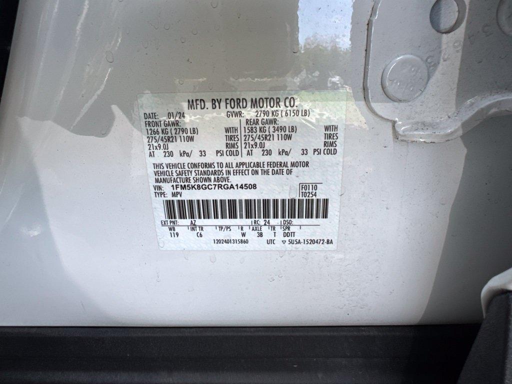 used 2024 Ford Explorer car, priced at $39,448