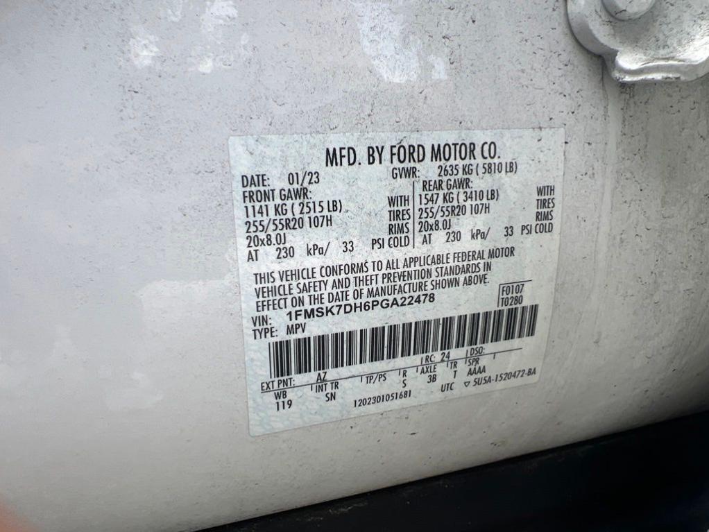 used 2023 Ford Explorer car, priced at $25,837