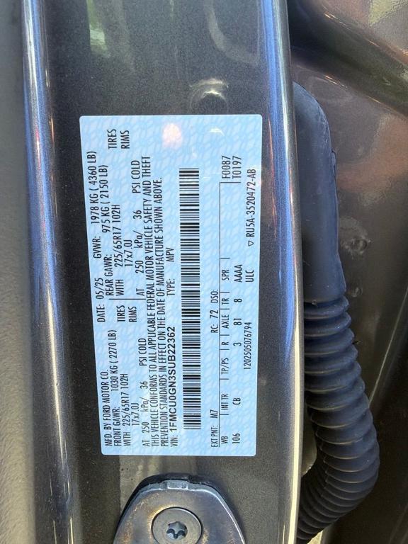 used 2025 Ford Escape car, priced at $19,997