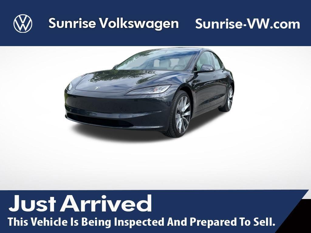 used 2024 Tesla Model 3 car, priced at $31,841
