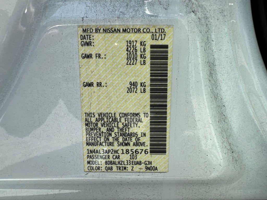 used 2017 Nissan Altima car, priced at $9,449