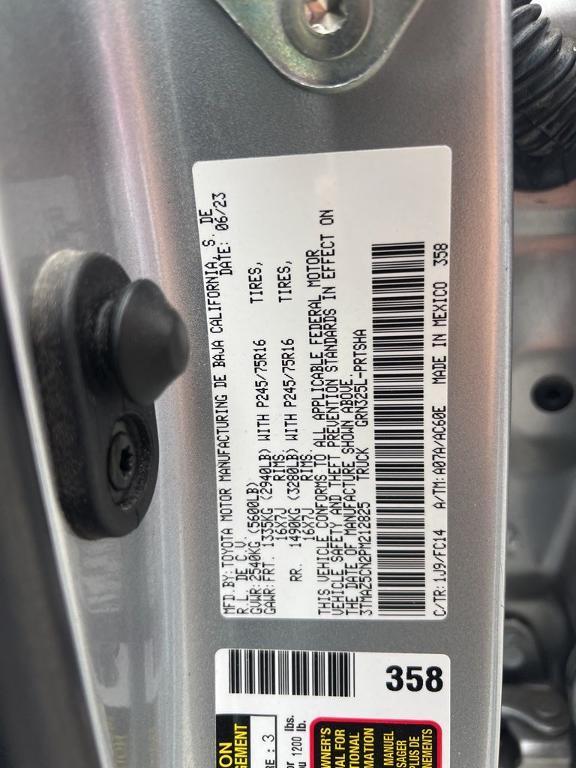 used 2023 Toyota Tacoma car, priced at $28,497