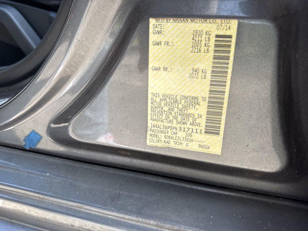 used 2015 Nissan Altima car, priced at $5,597