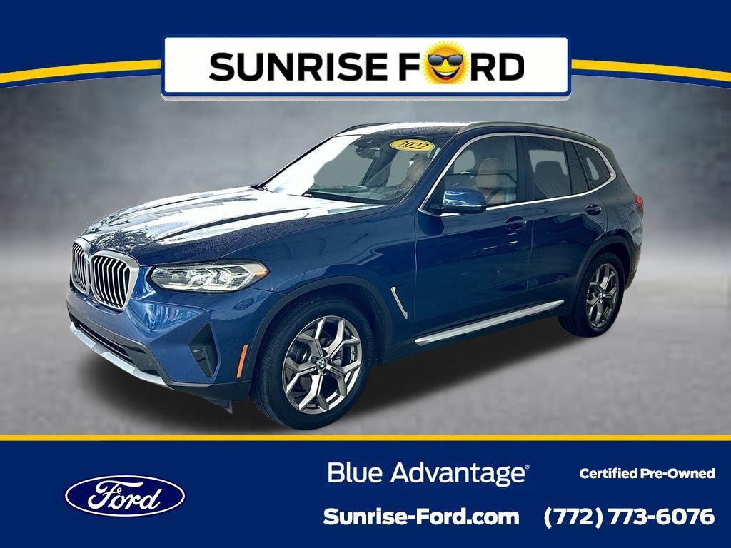 used 2022 BMW X3 car, priced at $27,899