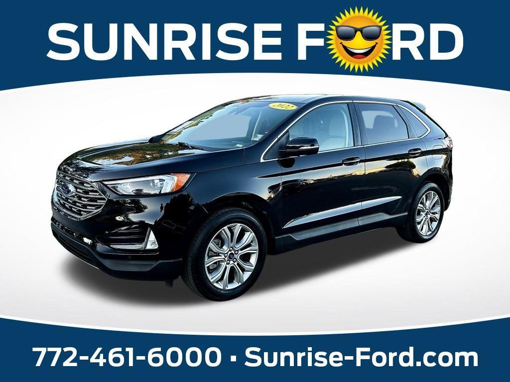 used 2022 Ford Edge car, priced at $19,898