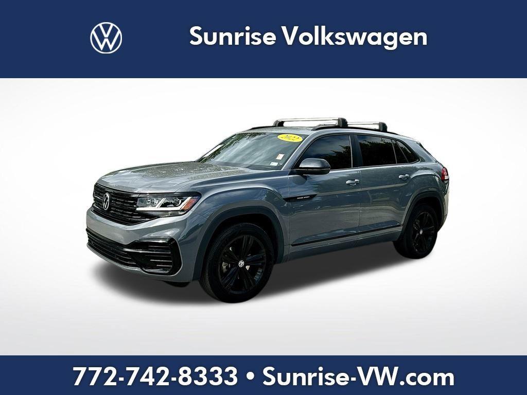 used 2022 Volkswagen Atlas Cross Sport car, priced at $21,295