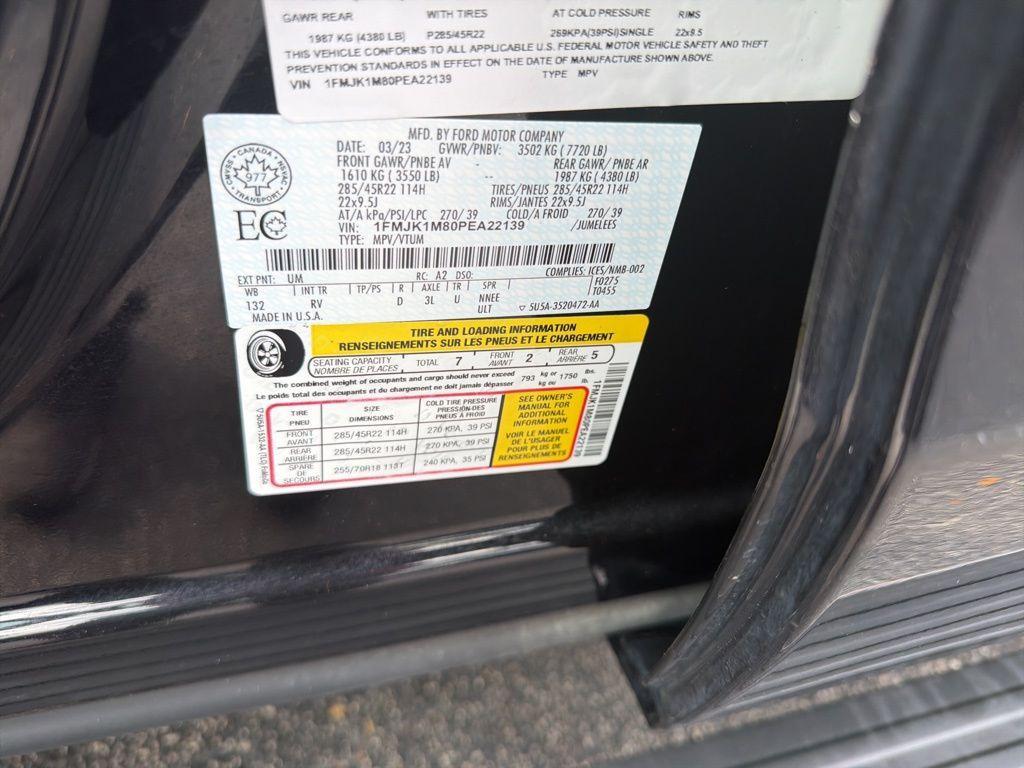 used 2023 Ford Expedition Max car, priced at $58,699