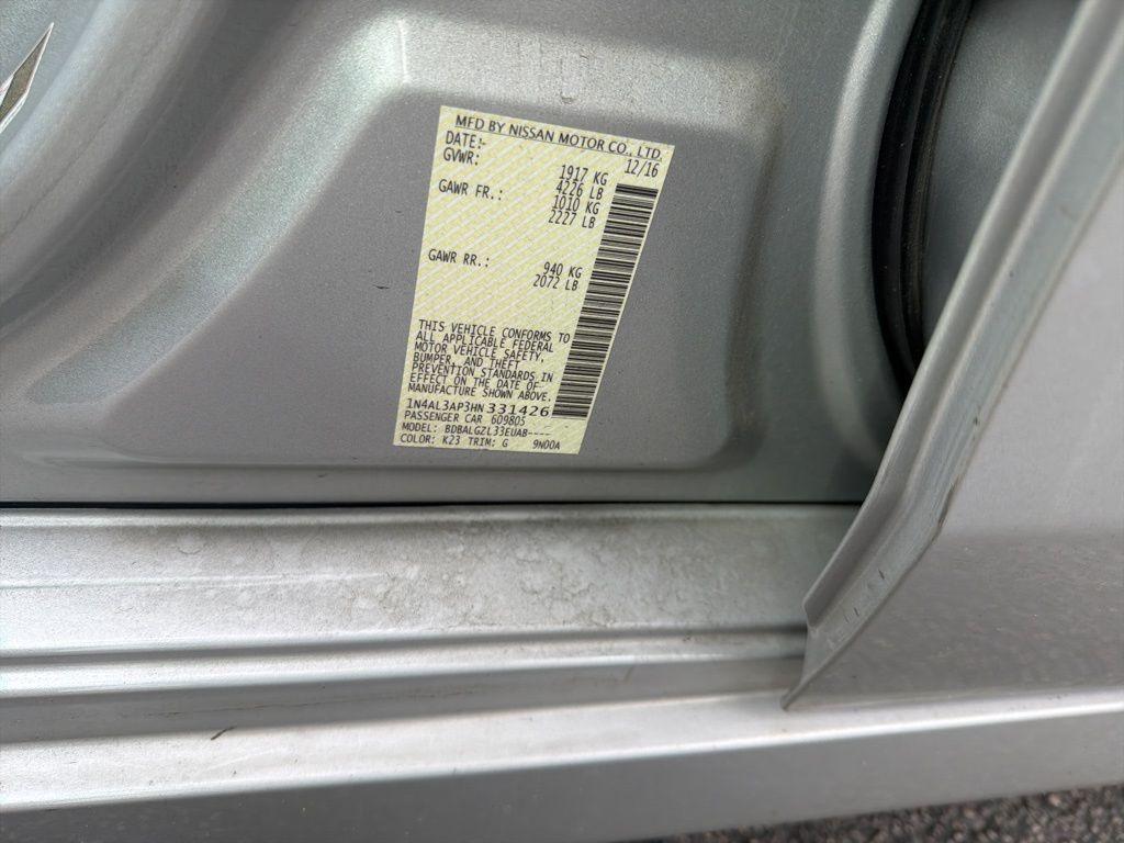 used 2017 Nissan Altima car, priced at $6,999