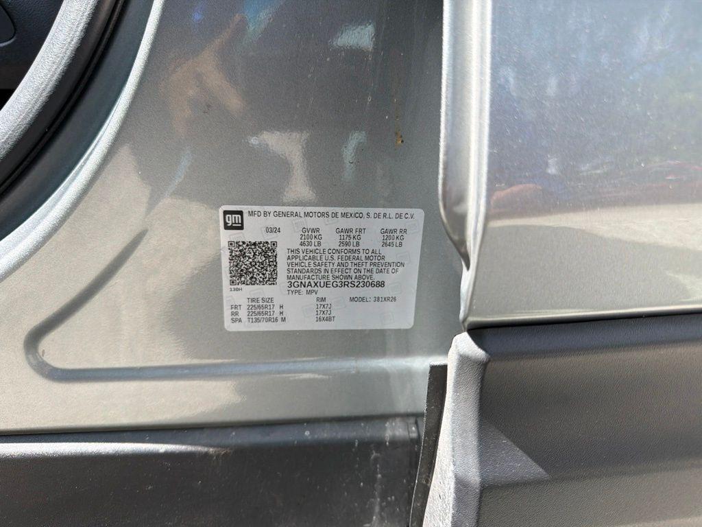 used 2024 Chevrolet Equinox car, priced at $22,997