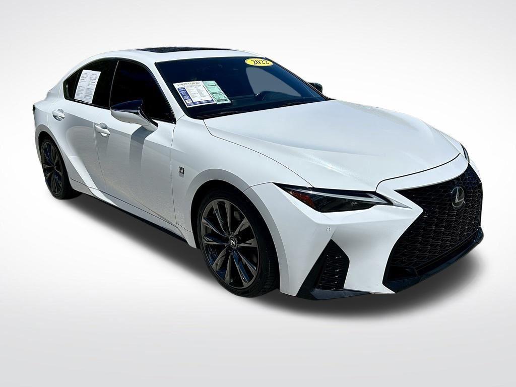 used 2022 Lexus IS 350 car, priced at $33,297