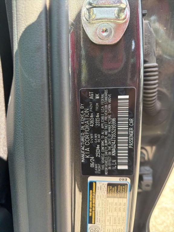 used 2025 Kia K5 car, priced at $24,497