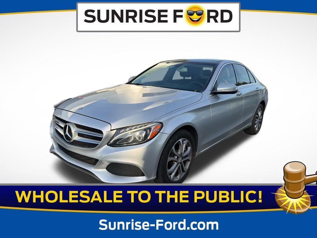used 2015 Mercedes-Benz C-Class car, priced at $5,699