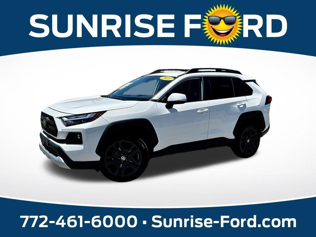 used 2022 Toyota RAV4 car, priced at $27,497
