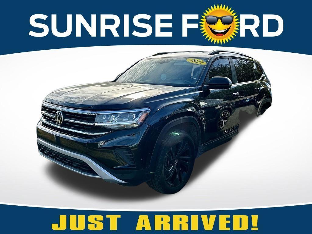 used 2022 Volkswagen Atlas car, priced at $17,598