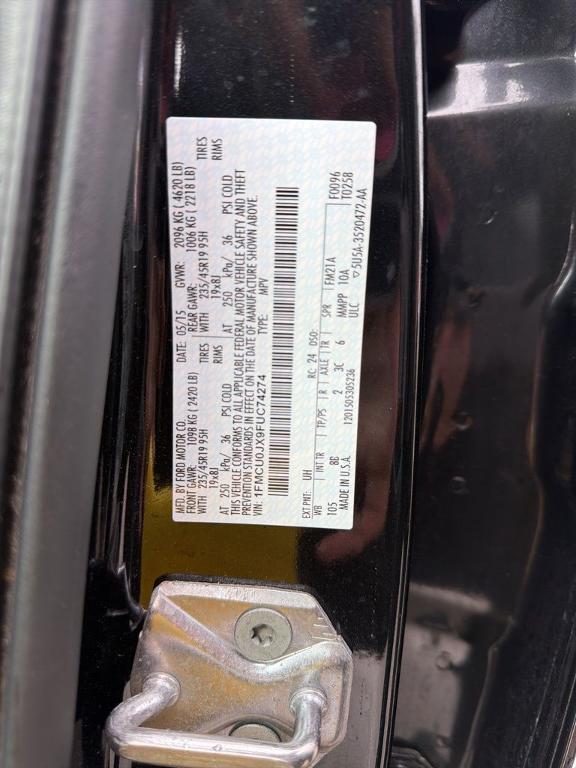 used 2015 Ford Escape car, priced at $9,897