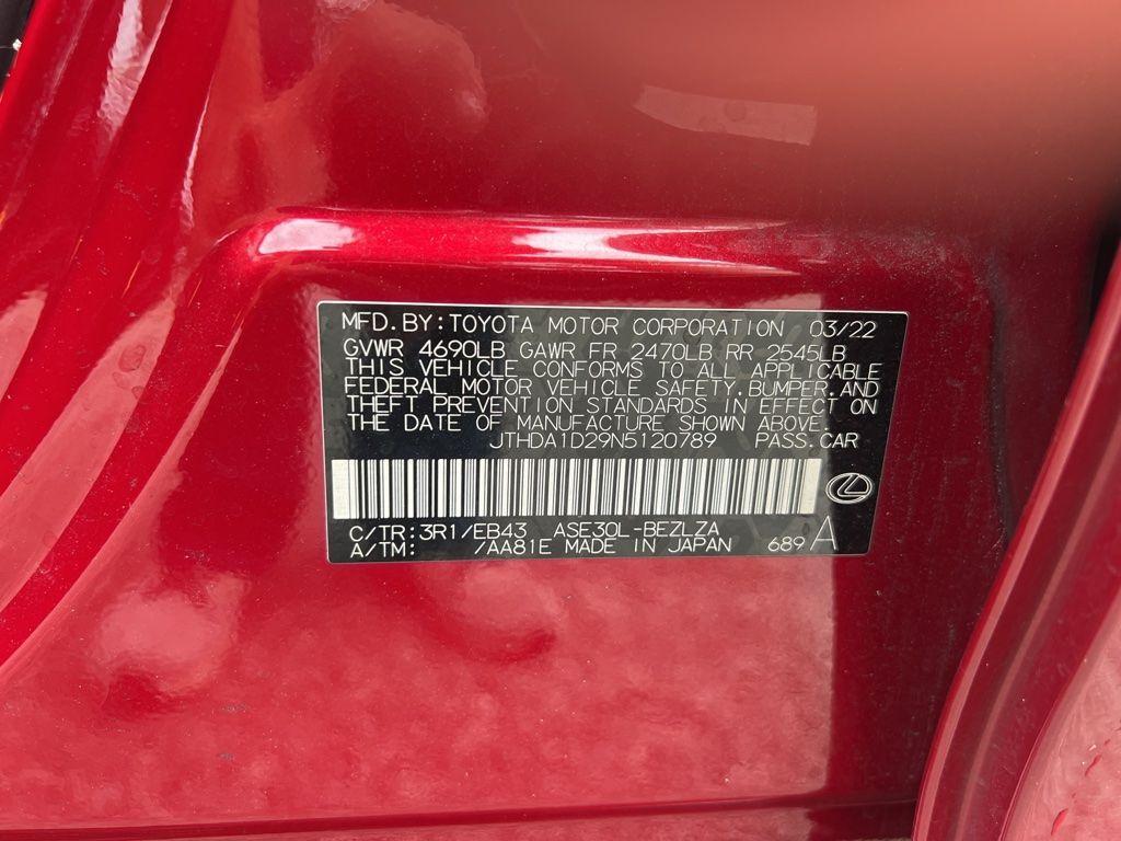 used 2022 Lexus IS 300 car, priced at $30,666