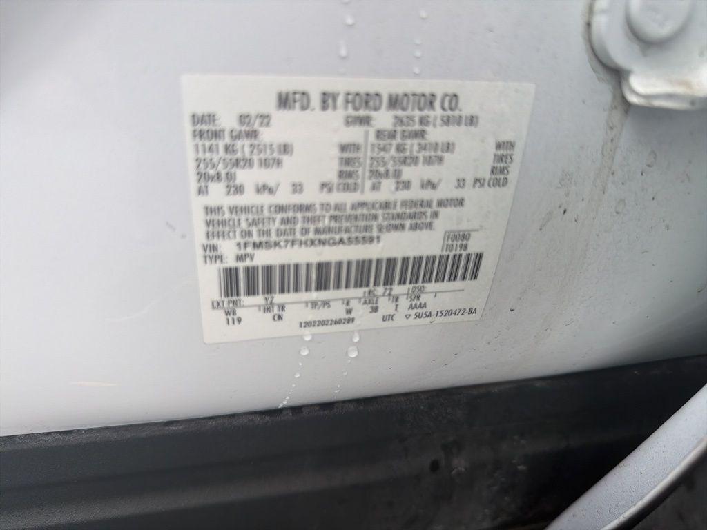 used 2022 Ford Explorer car, priced at $22,197