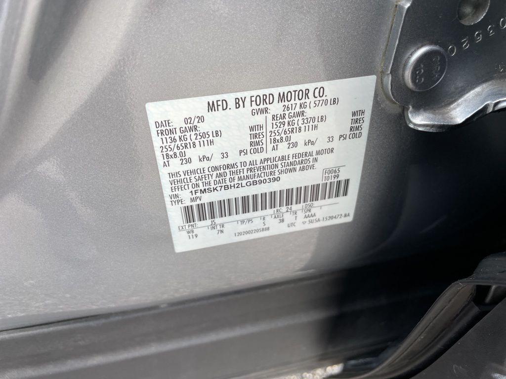 used 2020 Ford Explorer car, priced at $17,399