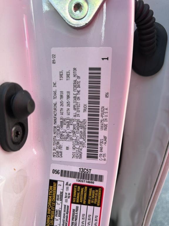 used 2022 Toyota Tundra car