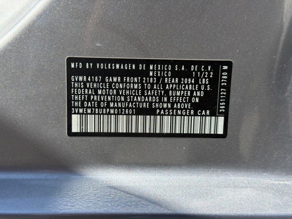 used 2023 Volkswagen Jetta car, priced at $20,497