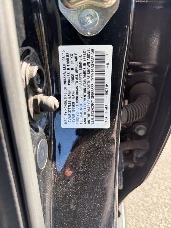 used 2016 Honda Civic car, priced at $7,299