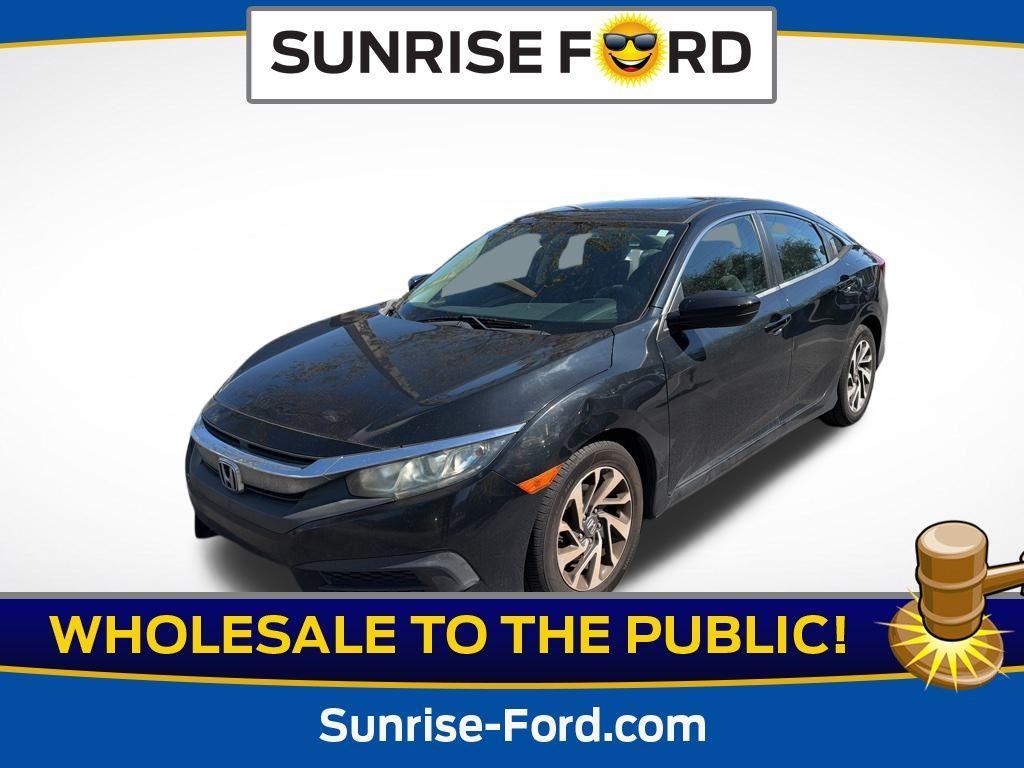used 2016 Honda Civic car, priced at $7,299