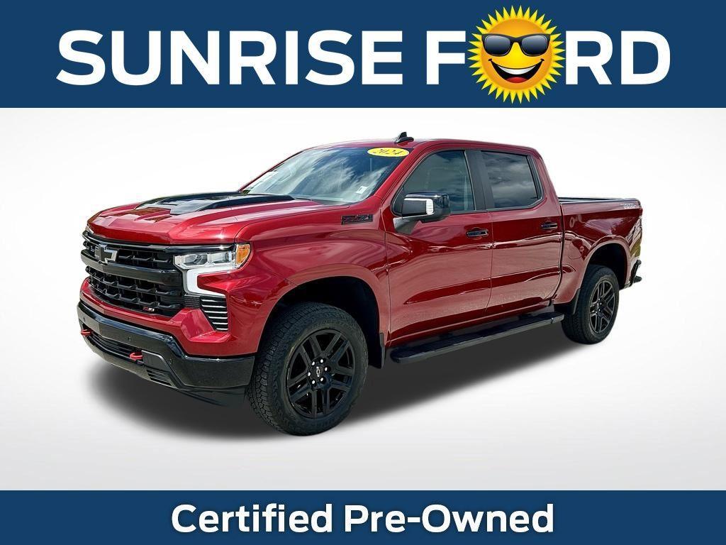 used 2024 Chevrolet Silverado 1500 car, priced at $44,297