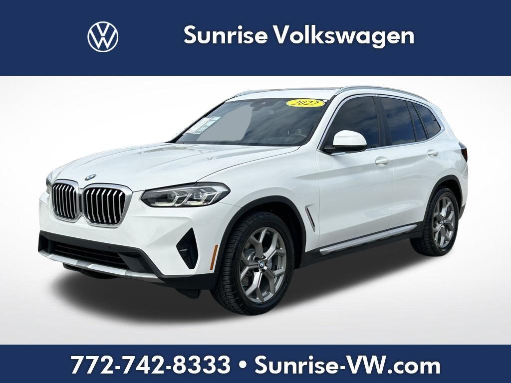used 2022 BMW X3 car, priced at $27,166