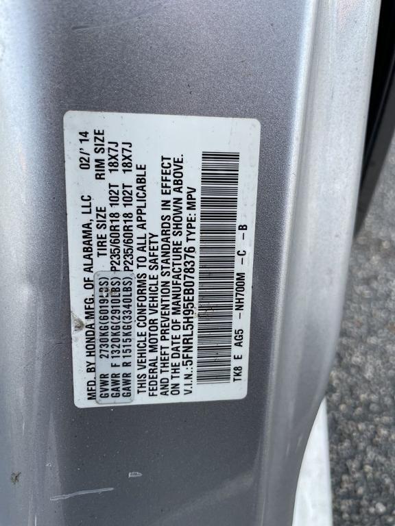 used 2014 Honda Odyssey car, priced at $2,798