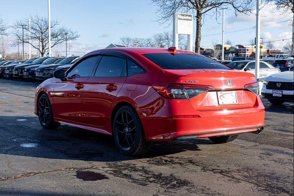 used 2022 Honda Civic car, priced at $17,500