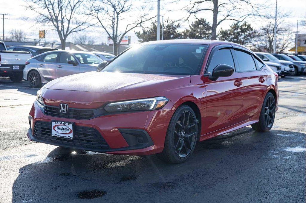 used 2022 Honda Civic car, priced at $17,500
