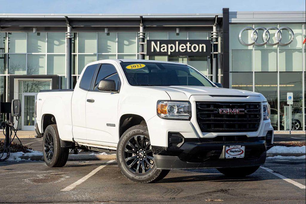 used 2022 GMC Canyon car, priced at $26,250