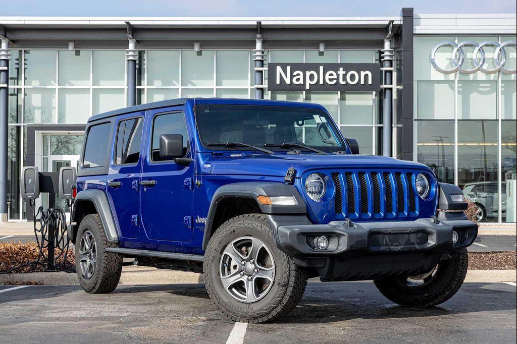 used 2018 Jeep Wrangler Unlimited car, priced at $19,500