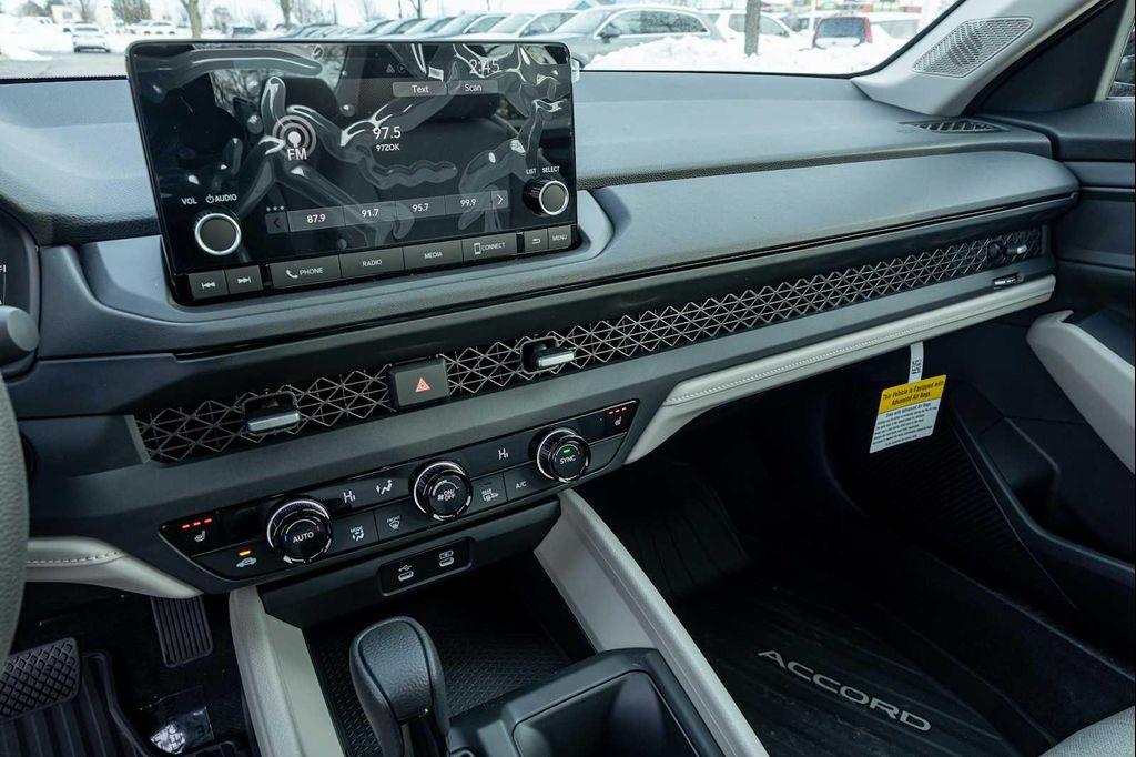 new 2025 Honda Accord car, priced at $30,910